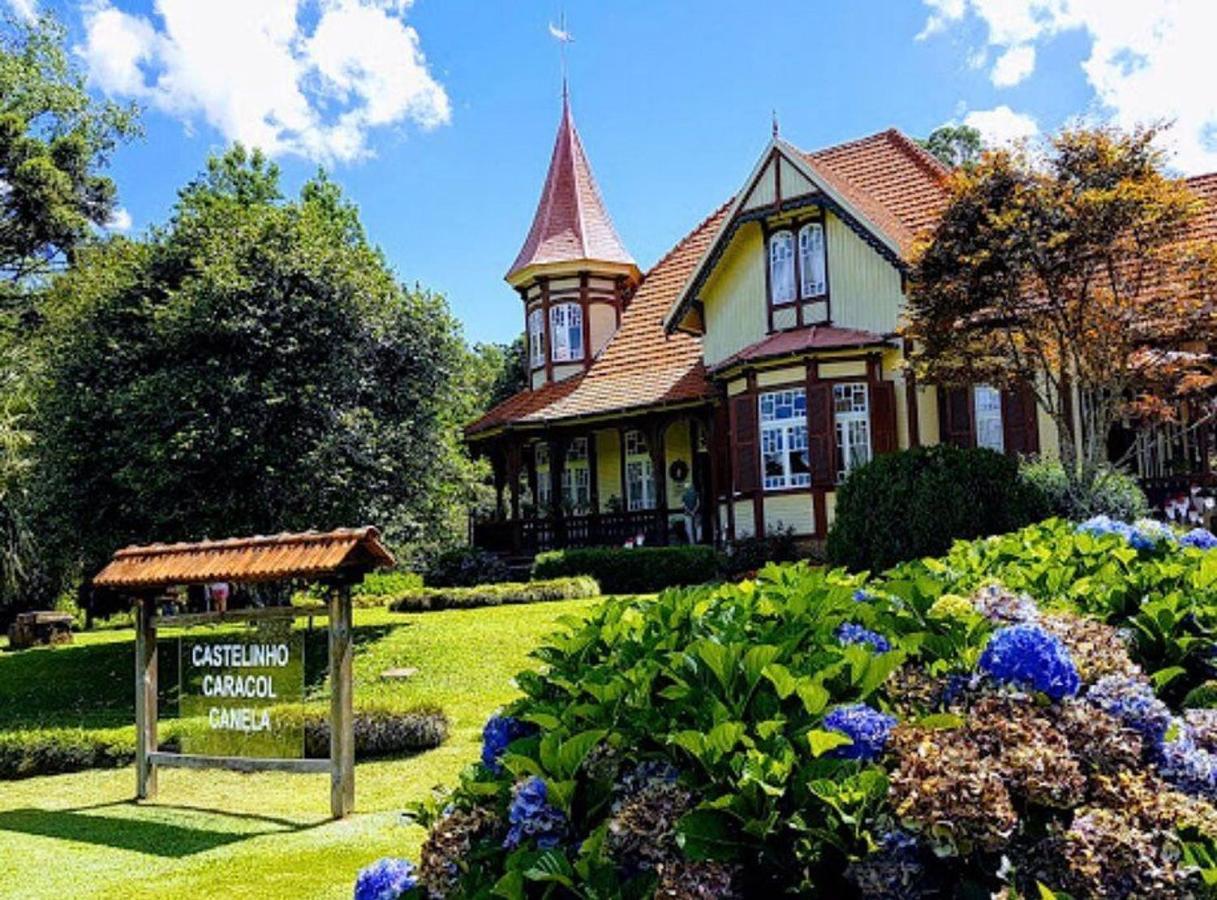 Apart-Hotel Em Gramado, Padrao 4 Estrelas, No Centro Buitenkant foto
