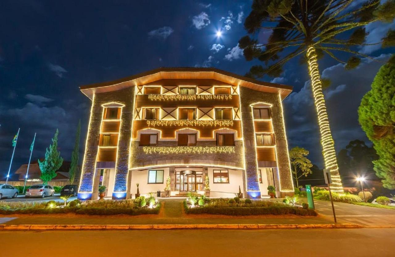 Apart-Hotel Em Gramado, Padrao 4 Estrelas, No Centro Buitenkant foto
